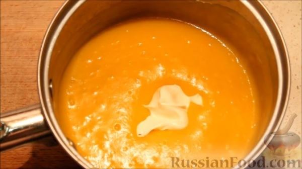 Тыквенный крем-суп с курицей